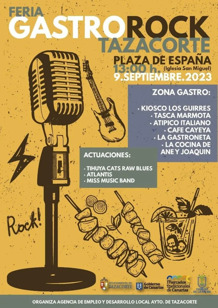 Feria GastroRock en Tazacorte