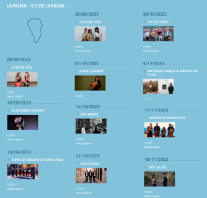 Festival de música clásica y moderna en La Palma 2023