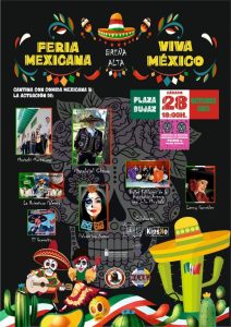 Fiesta Mexicana en San Pedro. Feria Plaza Bujaz