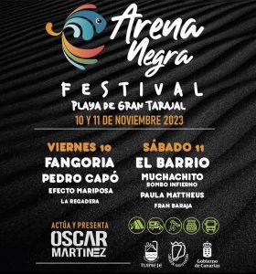 Festival Arena Negra 2024. 10 y 11 de noviembre.