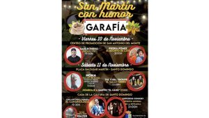 Celebración de San Martin en Garafía 2024. Cartel de la fiesta