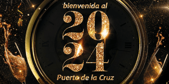 Bienvenida 2024 en la Plaza del Charco en Puerto de la Cruz