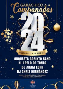 Programa de Fiestas en la Nochevieja de Garachico