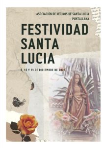 Programa de las Fiestas de Santa Lucía 2024 en Puntallana