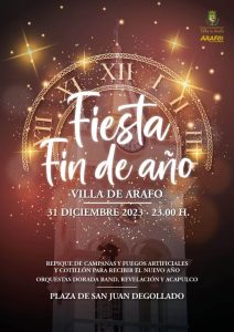 Programa de Actos, Cartel y Eventos en el Fin de Año en Arafo 2024-2025