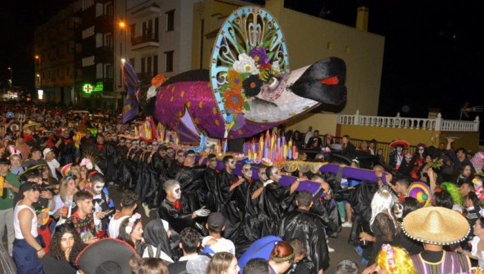 Entierro de la Sardina en San Andrés y Sauces 2024