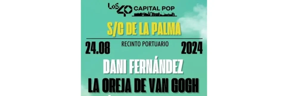 El 24 de agosto se celebra Los 40 Capital Pop Festival 2024