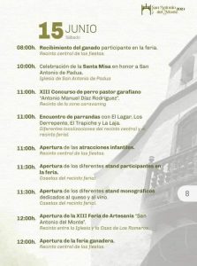 Fiesta de San Antonio del Monte en Garafía 2024