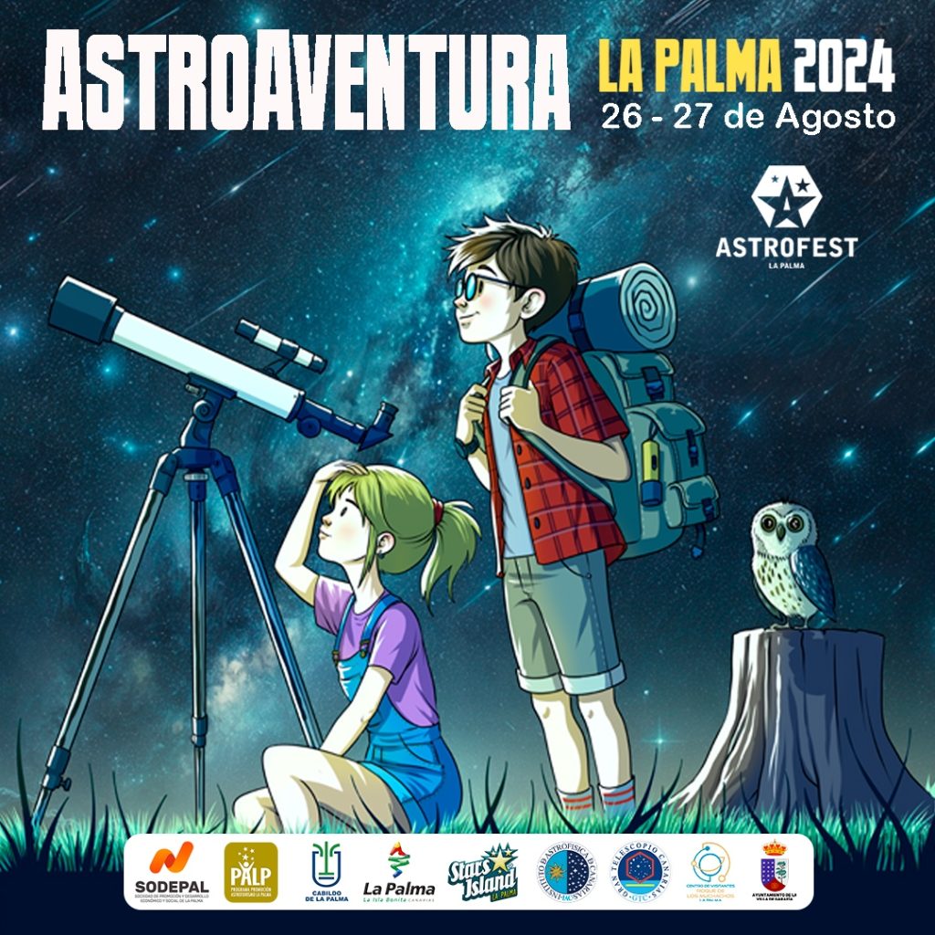 La Palma se prepara para recibir a un selecto grupo de jóvenes en lo que promete ser una experiencia inolvidable: AstroAventura La Palma 2024.